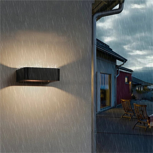 Luminárias de Parede Externas À Prova D'Água Feiyunlux com Sensor de Presença para Varanda e Sacada 1
