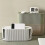 Cable Management Box Large Capacity Cord Organizer with Functional Design for Home White 2