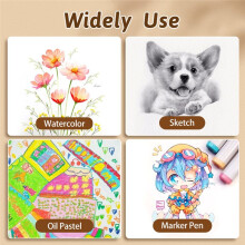 A4 Artist Drawing Paper 230gsm for Cartoon Animation Painting Art Supplies