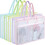 Transparent PVC Sewing Project Bag With Zippered-5 piece set 7