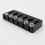 6 String Headless Guitar Bridge String Lock for 6 String Headless Electric Guitar Black 8