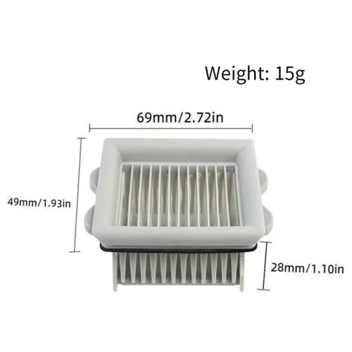 For  A20 A20Pro  Pro Floor Scrubber Accessories Filter Filter Element Replacement Pack Brush 1