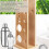 Bartender Kit Stand, Wood Bartending Tool Holder, Large Capacity Space Saving Organizer Durable Material, Layered Design 9