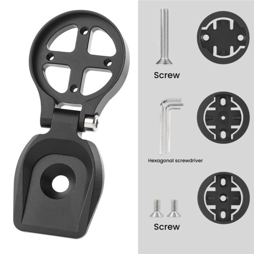 Bicycle Computer Holder Adjustable Mount Stopwatch Speedometer Support Stand Bicycle Computer Stem Mount 2