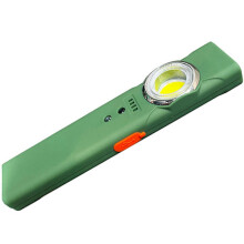 (Green) Small Hat Clip Light Flashlights USB Rechargeable LED Pocket Flashlight Outdoor Camping Double Light Source Work Lamp Multicolor