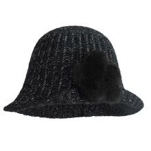 (Black) Stylish Star Accent Camping Hat Practical Polyester Fabric Winter Caps Comfort for Hiking Cold Climate Accessory  Yellow