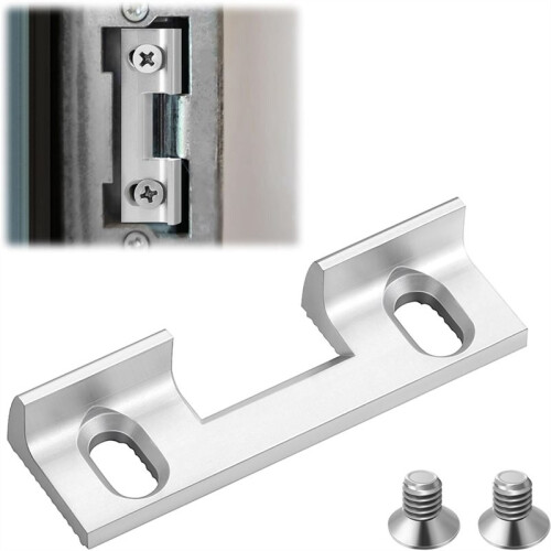 Replacement Piece Type 115 for Strike Plates, Adjustable Strike Plates Replacement Piece, 32 mm Screw Hole Spacing 1