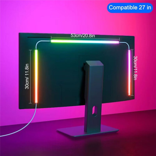 Gaming Lights Sync Strip  Ambient Lights PC Display Backlight Strip  Control Party Screen Light 1