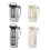 Iced Tea Coffee Kettle Clear Coffee Pot With Smooth-White 2.2L 2