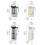 Iced Tea Coffee Kettle Clear Coffee Pot With Smooth-White 2.2L 4