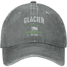 Hats for Men Camping Hiking Sport Hat for Women's Sports Hat Light Weight Glacier National Park Summer Cap