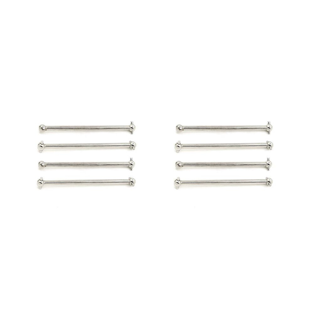 8Pcs Metal Dog Bone Drive Shaft For 104001 1/10 Rc Car Upgrades Parts Accessories 4711456720904