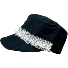 Lace Bowknot Peaked Hat for Teens Girl  Peaked Hat Fashion Summer Sun Hat for Women Outdoor Camping Shopping Hat Cotton