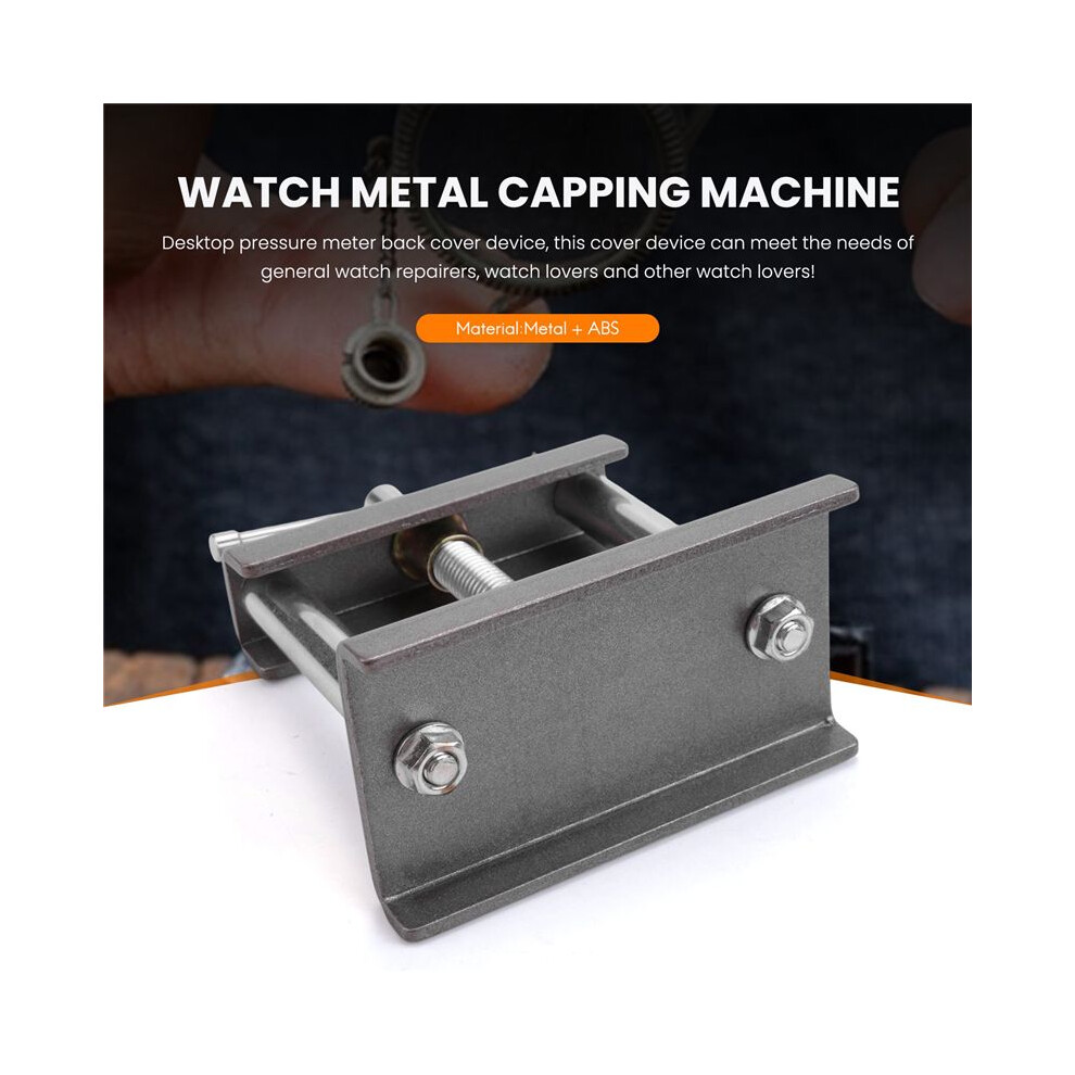 Desktop Watch Case Press 18 Dies Watch Front Back Case Cover Screw Press Presser Close Watchmakers Repair Kit Tools 4712451090894