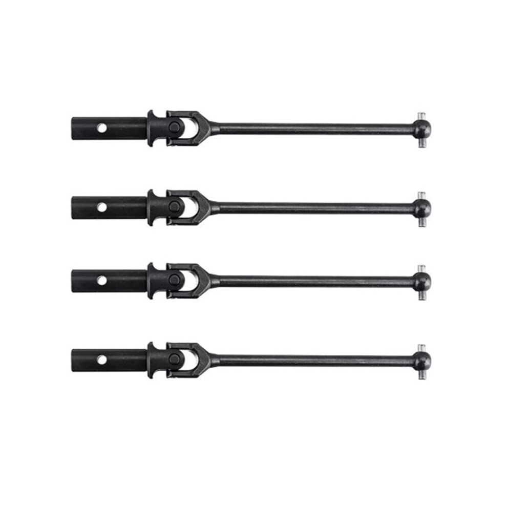 4Pcs Metal Drive Shaft 130Mm 8015 For 1/8 Zd Racing 08421 08427 9020 9116 Rc Car Upgrade Parts Black 4713786171425