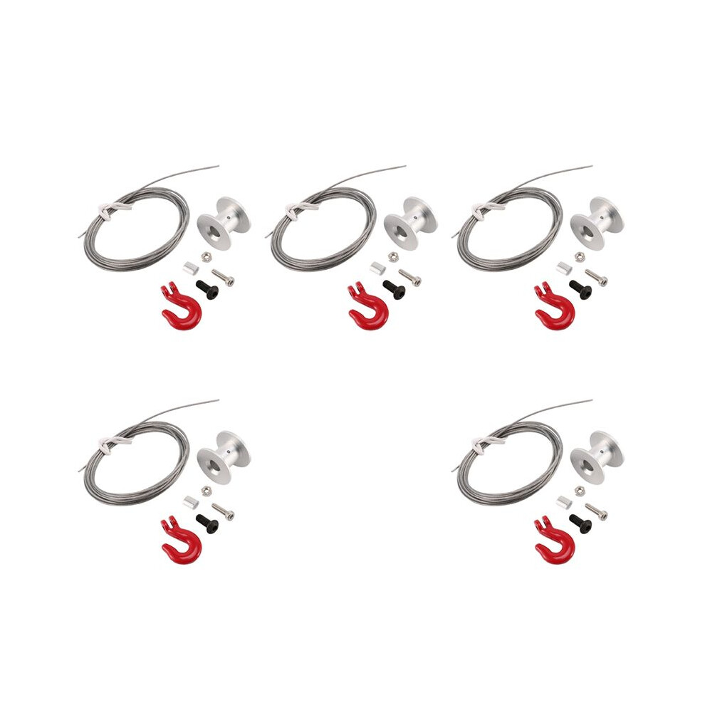 5X 25T Steering Gear Servo Winch Wheel For 1/10 Rc Crawler Car Trx4 Rc4wd D90 D110 Axial Scx10 90046 4712838060489