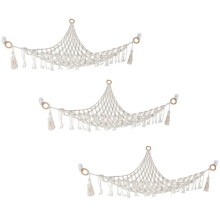 3X Boho Toy Hammock Stuffed Animal Storage Net Teddy Bear Hammock Gives Boys or Girls the Best Holiday or Birthday Gift