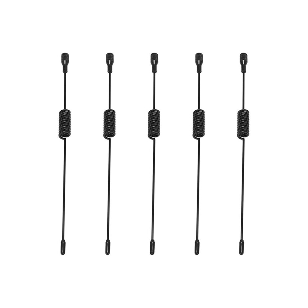 5Pcs 197Mm Metal Decorative Antenna For 1/10 Rc Crawler Trx4 Trx6 Axial Scx10 Rc4wd D90 D110 Cc01 4713729376573