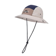 (Beige) Quick Drying Bucket Hat Moisture Wicking Fisherman Hat Sunproof Fisherman Hat for Adult Fishing Cycling Hiking Camping  Navy blue