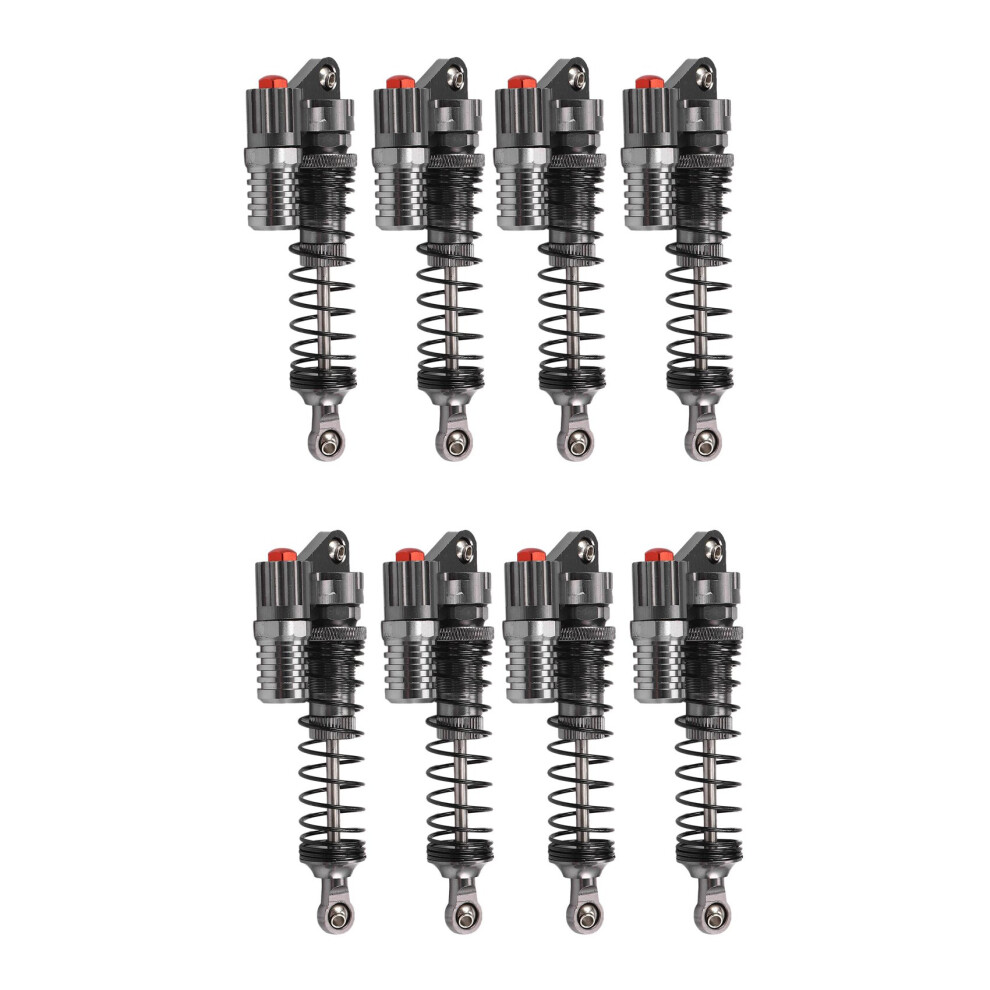 8Pcs Aluminium Alloy 90Mm Absorber Shocks For 1/10 Scale Rc Rock Crawlers Axial Scx10 D90 Truck 4713858165574