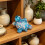 Pack Of 5 Dynamic Liquid Flowing Turtles Statues-Pink 5