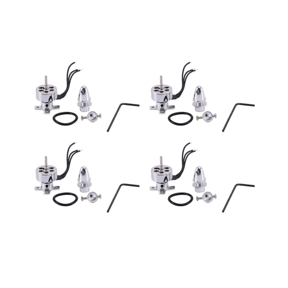 4X Rc Drone Accessories 10G Brushless Motor Out Runner 1811 2000Kv For Radio Control Aircraft 6034116858068