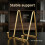 Elegant Iron Picture Frame Support Bracket Durable-S 7