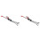 2X ESC Motor Speed Controller Brushless ESC for RC Airplane with UBEC 10A 1