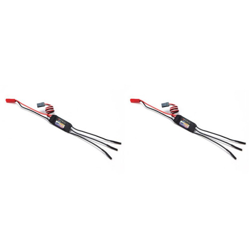 2X ESC Motor Speed Controller Brushless ESC for RC Airplane with UBEC 10A