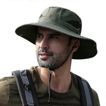 Sun Hat Wide Brim Uv Protection Foldable Bucket Hat for Fishing Hiking Camping