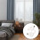 Elegant Bendable Curtain Tie Back Soft-Moonlig  milky 6