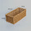 Set di Cestini Anti-Vite In Vimini per WC e Mobiletto con Maniglie Integrate 25x11x8,5 cm 1