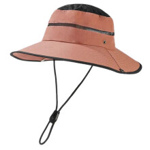 (Brick red) UV Protective Hat for Women Man Sunproof Hat Summer Outdoor Fisherman Hat Adult Breathable Outdoor Camping Hiking Hat  Yellow