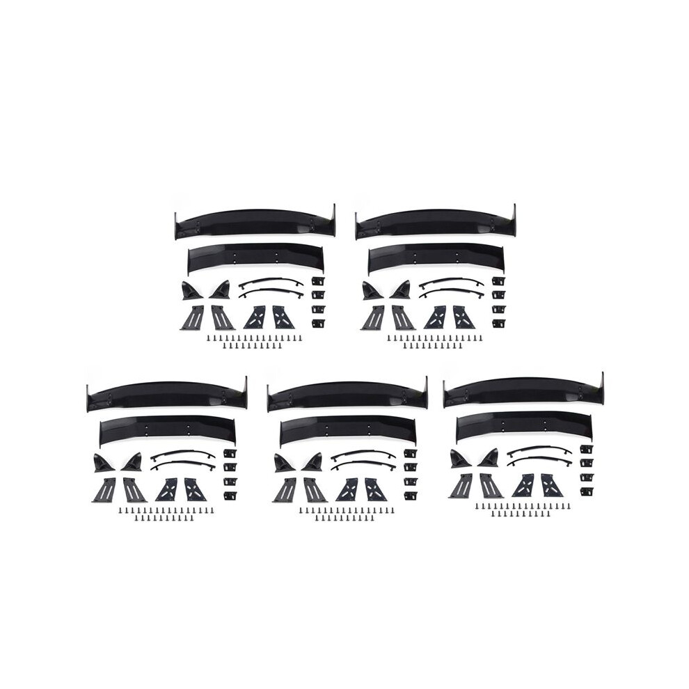 5X For 1/10 Rc Racing Drift Car Rear Wings Drift Road Body Spoiler Wing Universal Parts Accessories 4713494023481