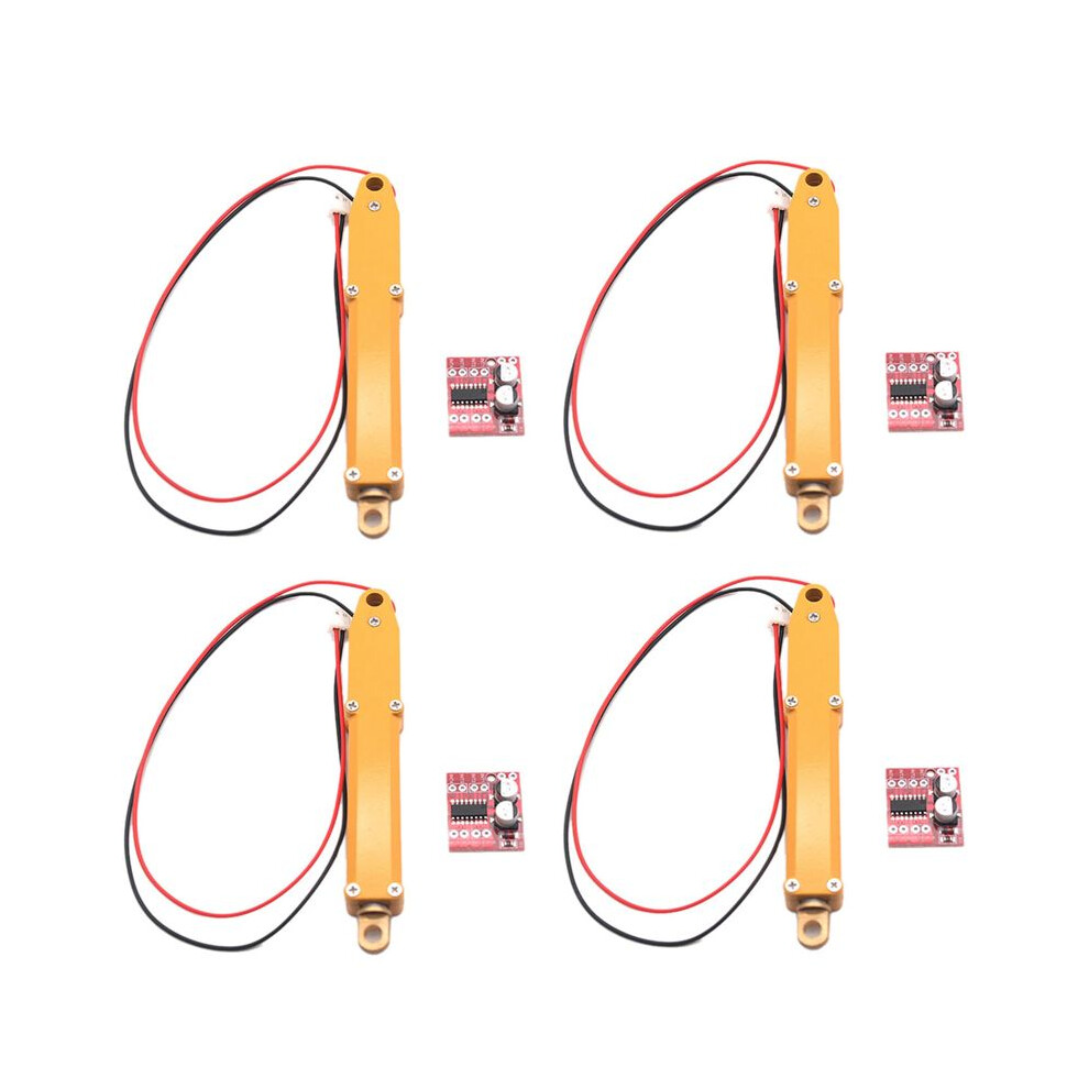 4X N20 Electric Full Metal Push Rod Push Rod For Rc Excavator Dump Truck Metal Cylinder With Motor Drive Board -6V 6031910692232