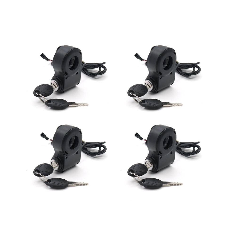 4X E-Bike Lgnition Lock Key Thumb Throttle Power For M4 M5/Xiao Mi M365 Universal 4711059773710
