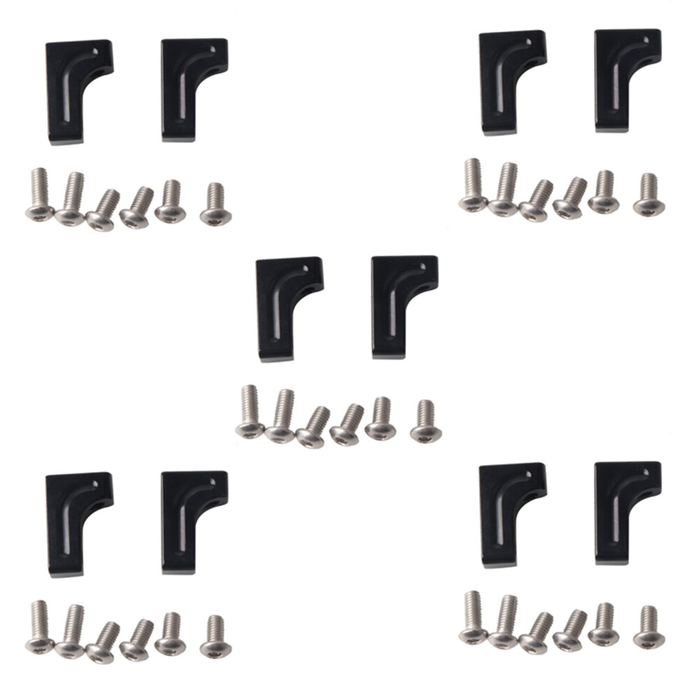 10Pcs Metal Servo Mount For Axial Scx10 Cc01 D90 1/10 Rc Crawler Car 4712087793794