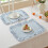 Decorative Gingham Table Mat Washable Placemat with Ruffle-5 7