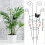 Iron Plant Climbing Frame Support For Outdoor-butterfly1 type 5