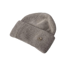 (Mocha) Solid Color Beanie Hat Trendy Letter for M Knitted Hat Thermal Woolen Hat Windproof Ear for Protection for Chilly Outdoo  Mocha