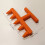 Plastic Hand Dibbler Fast Seedings Garden Seeder Tool Sow-Red 4