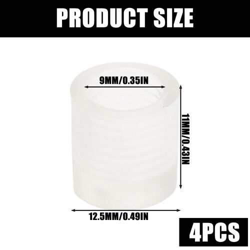 4Pieces Replacement Sewing Machine Feet With Nonslip Base For 2