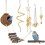 Entertaining Bird Play Set Featuring Suspended Rest Place And 2