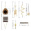 Entertaining Bird Play Set Featuring Suspended Rest Place And 3