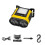 (Yellow) Dimmable LED Hard Hat Lights Motion Sensor Induction Headlamp Replacement Clip On Cap Light for Fishing Camping Multicolor 1