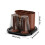 Elegant Antique Bathroom Toothbrush Toothpaste Organizer-Black 4