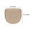 Seat cushion polyester gold rectangle interior meditation 1 3
