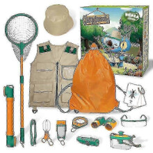 Kids Outdoor Explorer Kit Kids Binoculars Adventure Insect Catching Kit Camping Toys Cargo Vest Hat Adventure Set Children Gift