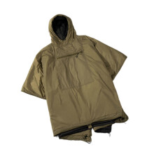 Camping Blanket Hooded Warm Cape Poncho Blanket for Outdoor Stadium Camping, Windproof, Portable, with Hat
