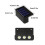 Luminária de parede solar externa com 3 LEDs brancos quentes. 3